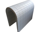 Tunel szary do torów drewnianych kolejki Ikea, Lidl, Brio i in