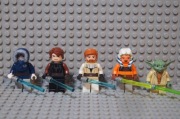 Lego Star Wars figurki Anakin Obi-Wab Ahsoka Yoda Clone Wars