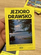 JEZIORO DRAWSKO - MAPA TURYSTYCZNA