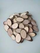 Plastry drewna owalne 100 sztuk !!!