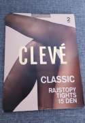 Rajstopy Cleve Clasic Beż Rozm. 2