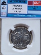 2 marki Prusy 1913 