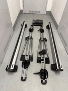 Bagażnik Thule z belkami oraz uchwytami na dwa rowery do VW PASSAT B8.