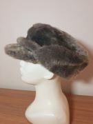 Czapka zimowa futrzana Nowa rozm 55