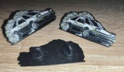 Pin przypinka duża INITIAL D, JAPAN !! (kilka sztuk) (5 cm)