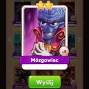 Mózgowiec Coin Master karta