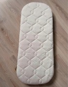 Materac do gondoli Manufaktura Materacy bambusowy 73x31 cm średnio-twardy
