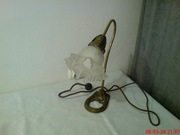 Oryginalna stara polska lampa mosiężna 1925, sprawna,idealna.