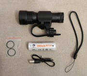 Lumintop B01 lampa rowerowa, latarka + org.akumulator 21700 o poj. 5000 mAh