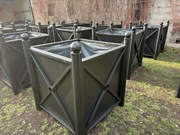 Donica drewno metal loft