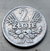 Moneta 2 zł 1958 r Jagody 