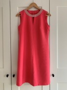 Sukienka koktajlowa malinowa, 36 / S