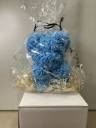 Miś z Róż – Ręcznie Wykonany Prezent Premium (HANDMADE) 