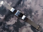 Zegarek BAYPA koperta prostokąt 36 X 27 mm UŻYWANY bransoleta MESH ładny