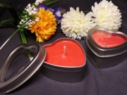 Świeca sojowa „Serce”