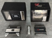 Zestaw CARAUDIO 2tuby, 2wzmacniacze i kondensator 