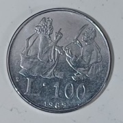San Marino - 100 lira - 1989r. 