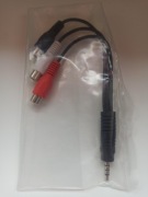 Kabel Jack 3,5 mm - 3x Cinch 18cm