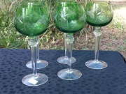 Zestaw 5 kryształowych kieliszków do wina Remer