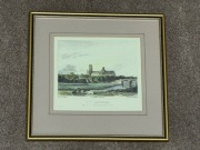 Ely Cathedral – staloryt ręcznie kolorowany – Winkles, ok. 1840