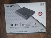 Dysk zewnętrzny PNY 1 TB USB-C Gen2