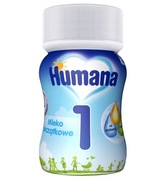 Humana buteleczka 1 mleko początkowe 