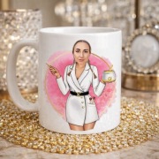 Hit śliczny kubek personalizowany stylistki beauty super prezent dla niej 