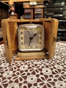 Stary budzik miniatura BAYARD Francja sprawny 