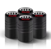 Nakrętki na wentyle, kapturki AUDI (zestaw 4 szt.) 