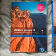 Komplet podręczników „Oblicza geografii” – zakres rozszerzony, Nowa Era 1 2