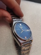 Vintage SEIKO 5 Automatic – Unikatowa Niebieska Tarcza – Sprawny!