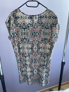 Wygodna Sukienka Tunika w Wzory Etno Boho 