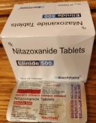 Listek  / nitazoxanide 500 mg / Elinide 500 / Listek
