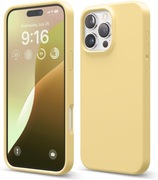 Etui silikonowe iPhone 16 Pro Max 6,9 Cale (Żółty)