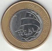 Brazylia 1 real 2007 27 mm nr 2