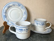 Filiżanka porcelanowa ze spodkiem (zestaw 2 szt.) Dankotuwa porcelain