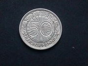 Niemcy, 50 pfennig 1931 A. 50 feningów 1931