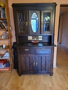 Kredens dębowy, duży 