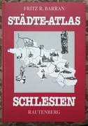 ATLAS MIAST ŚLĄSKICH 242 MAPY, PLANY PRZEDWOJENNE  MIAST ŚLĄSKA