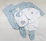 F&F * Nowy 4-częściowy komplet niemowlęcy 80 cm