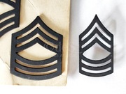 USMC - Master Sergeant Rank Insignia - Szerokie !! - Korea