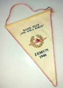 Proporczyk Kajak Klub Zemun Herb Belgrad Serbia 
