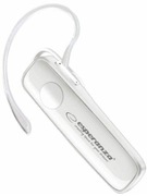 Słuchawka Bluetooth Esperanza Celebes biała