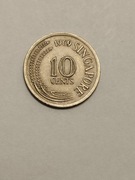 Sprzedam monetę Singapur 10 centów 1969r. stan dobry