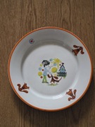 TALERZ Z MOTYWEM BAJKI - LUBIANA !!!!!!!