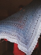 Chusta wykonana na szydelku