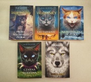 Zestaw 5 książek Erin Hunter - Wojownicy + Sfora