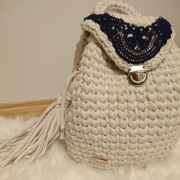 Ręcznie robiony plecaczek/torba