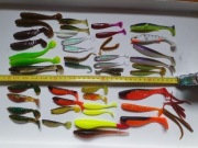 zestaw 1 RELAX KOPYTO GUMA na szczupaka od 4cm do 12cm