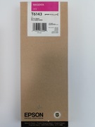 Oryginalny tusz Epson T6143 220 ml Magenta